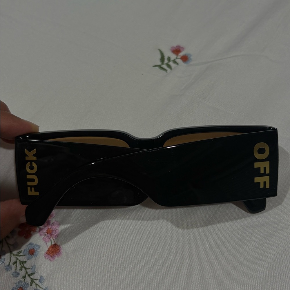 Statement Square Oversized Sunglasses Y2K Goth